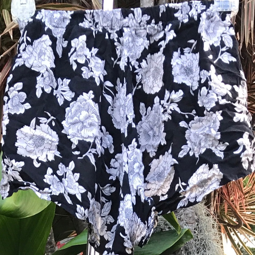 Brandy Melville Floral Print Shorts